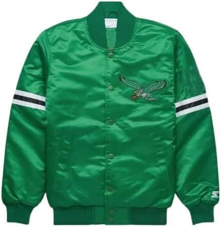 Men’s Renegade Philadelphia varsity Jacket |Eagles Letterman Bomber Jacket |Satin Varsity Jacket For Men.