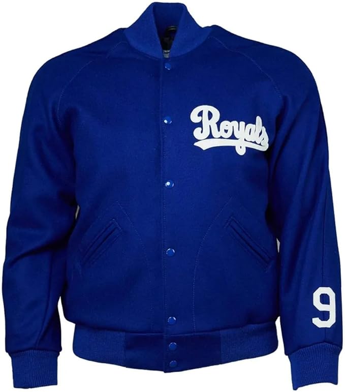 Men’s 1946 Montreal bomber varsity jacket Baseball royal blue wool varsity jacket for men